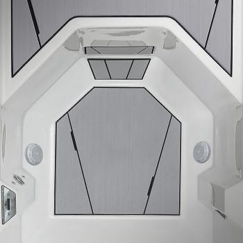 SoftTread&trade; Nonslip Comfort Floor System in a Chilly GOAT Cold Tub.